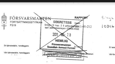 Sverige har släppt hemligstämplade militära rapporter om Afghanistan.