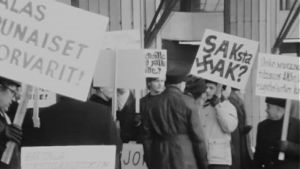 Stalinistien järjestämä mielenosoitus v. 1970
