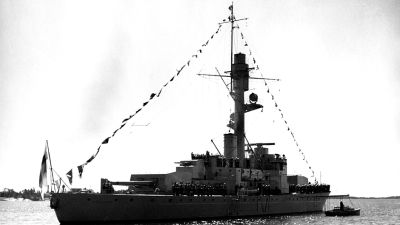 Pansarfartyget Ilmarinen, SA-bild, 1930