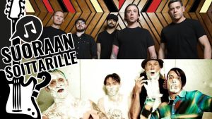 Onko sun valinta Billy Talent vai Red Hot Chili Peppers? // Kuva: Warner Music ja www.redhotchilipeppers.com/Kuvan muokkaus YleX