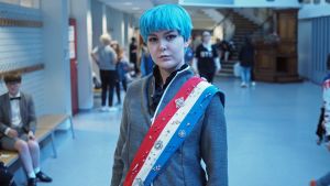19-vuotias Ninni Laaksonen osallistuu K-Conin cosplay-kilpailuun, jonka hän voitti viime vuonna. // Kuva: YleX / Samppa Rautio