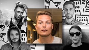 Onko joku heistä elokuva-Cheek? // Kuva: Mikael Gabrielin kuva: Derrick Frilund / Yle, Muut kuvat: YleX