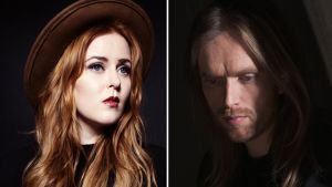 Ellinoora vierailee Anssi Kelan ohjelmassa. // Kuva: Ellinooran kuva: Warner Music, Kelan kuva: Rami Saaristo