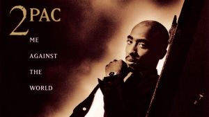 Tupac Shakur eli 2Pac on yksi musiikkimaailman legendoista. // Kuva: Me Against The World -levyn kansi