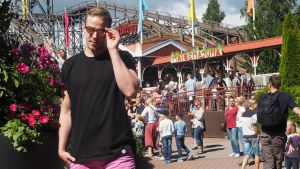 Rony Rex valittiin Suomen parhaaksi nousevaksi DJ:ksi vuonna 2014. Vuonna 2017 hän julkaisi ensimmäiset omat kappaleensa. // Kuva: YleX / Samppa Rautio