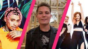 Nämä tyypit ovat puhuttaneet musiikissa tällä viikolla. // Kuva: Mikael Gabrielin kuva: Promokuva, Cheekin kuva: TheManninen / YleX ja Tiktakin kuva: Promokuva / Valtteri Hirvonen