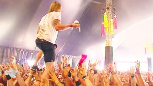 John Coffey esiintyi Pinkpop Festival 2015 -tapahtumassa 14. kesäkuuta. // Kuva: Youtube/kuvakaappaus