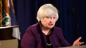 Janet Yellen on toinen maailman vaikutusvaltaisiempien ihmisten Top 10 -listalla olevista naisista. // Kuva: EPA / Shawn Thew