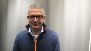 Tanskalaislehti Jyllands-Postenin toimittaja Flemming Rose vieraili Suomessa puhumassa sananvapaudesta. // Kuva: Eve Väyrynen