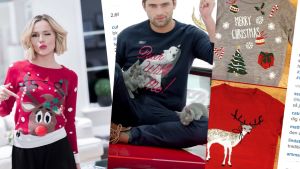Muun muassa Cubus, H&M ja KappAhl ovat esitelleet räikeitä jouluneuleitaan Instagramissa ja YouTubessa.