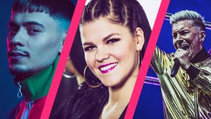Mikael Gabriel esiintyy YleXPopissa, Saara Aalto pääsi Euroviisujen finaaliin ja Antti Tuisku päätti areenakiertueensa. // Kuva: Juuli Aschan / YleX