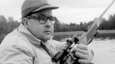 På älgjakt, 1962