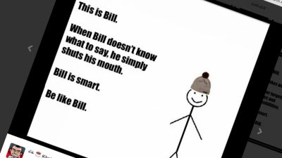 Be Like Bill On Alkuvuoden Opettavaisin Meemi Se Neuvoo Miten Toimia Viisaasti Tilanteessa Kuin Tilanteessa Ylex Yle Fi