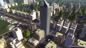 Cities: Skylines är et stadsbyggarspel som påminner rätt mycket om Sim City. Skärmdump på Cities: Skylines, det nya spelet av Colossal Order.