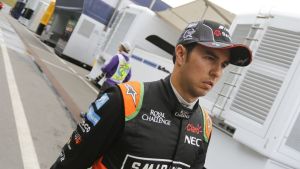 Sergio Perez (arkivbild). Sergio Perez fortsätter hos Force India.