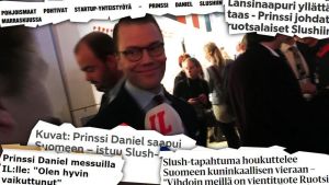 Prinssi Daniel, Slush 2015.