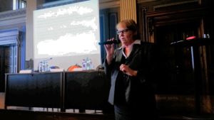 Annika Lapintie, riksdagsledamot och ordförande för riksdagens grundlagsutskott Annika Lapintie, riksdagsledamot och ordförande för riksdagens grundlagsutskott