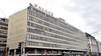 Hotell Palace vid Södra Kajen i Helsingfors.