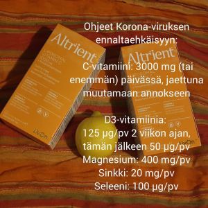 Företaget Nordic Clinic i Helsingfors hävdar att man kan förebygga covid-19 med vitaminer på sin Facebooksida. Företaget erbjuder hälsotjänster och säljer kosttillskott. Nordic Clinic i Helsingfors delar ut råd om att vitaminer förebygger virus på sin Facebooksida.