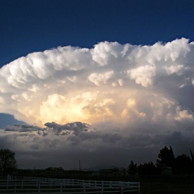 En supercell över New Mexico 2004.