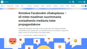 Kuvakaappaus Yle Uutisten jutusta.