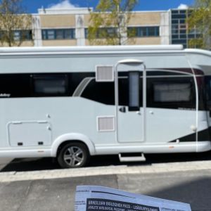 FCEI hoppas att husbilen skulle bli en permanent lösning. Husbilen som FCEI använt för att kunna göra dopningstest under coronatiden.