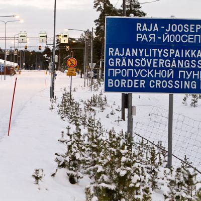 Raja-Joosepin rajavartioasema Inarissa.