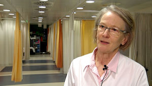 Avohoidon ylilääkäri Pamela Miettinen, Salon kaupunki. Avohoidon ylilääkäri Pamela Miettinen haastattelukuvassa.