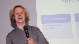 Osallistuvat Nuoret 2013 ry:n Joel Linnainmäki
