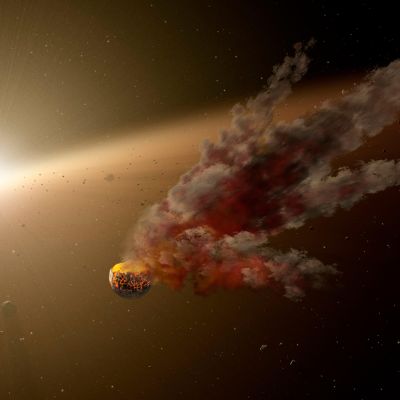 Protoplaneettojen törmäys
