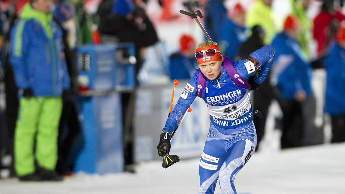 VMbesked av skidskytten Laukkanen Andrea Julin långt efter Sport