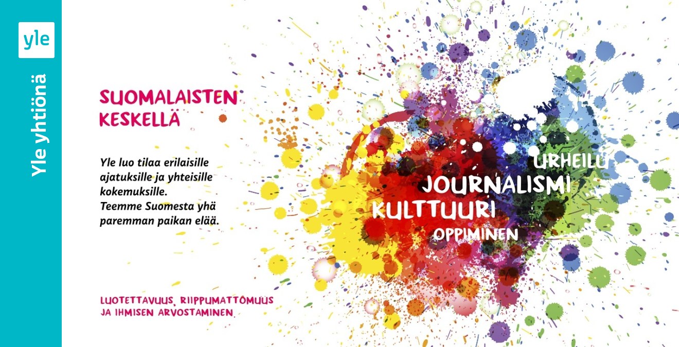 Journalismi Ja Kulttuuri Ylen Paatehtavat Myos Oppiminen Ja Urheilu Valokeilaan Tiedotteet Yleisradio Yle Fi