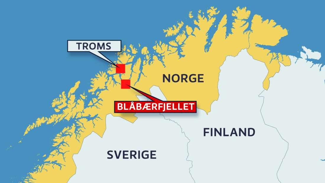 Spaningarna efter försvunna finländare avbrutna i Nordnorge
