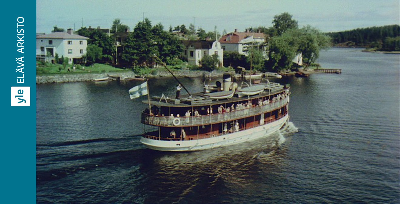 Laivamatkailua Saimaalla 1954 | Elävä arkisto 