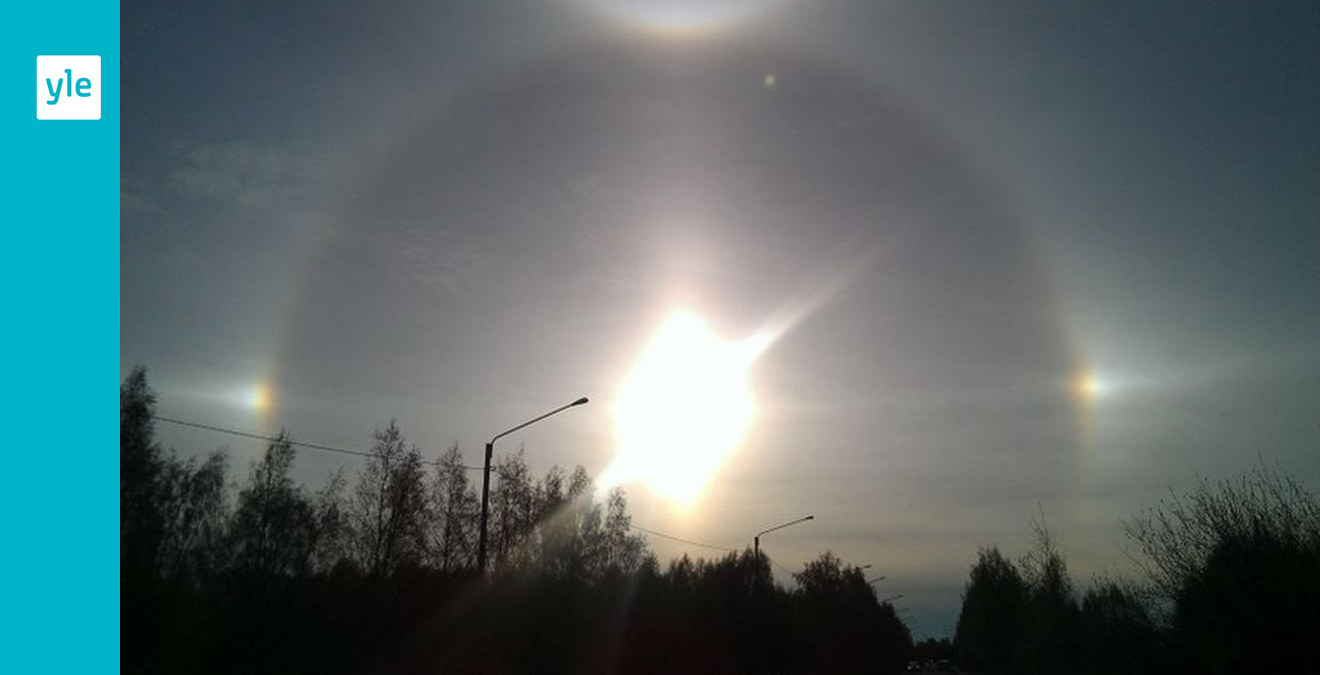 Ljusfenomen Pa Himlen Fascinerar Inrikes Svenska Yle Fi
