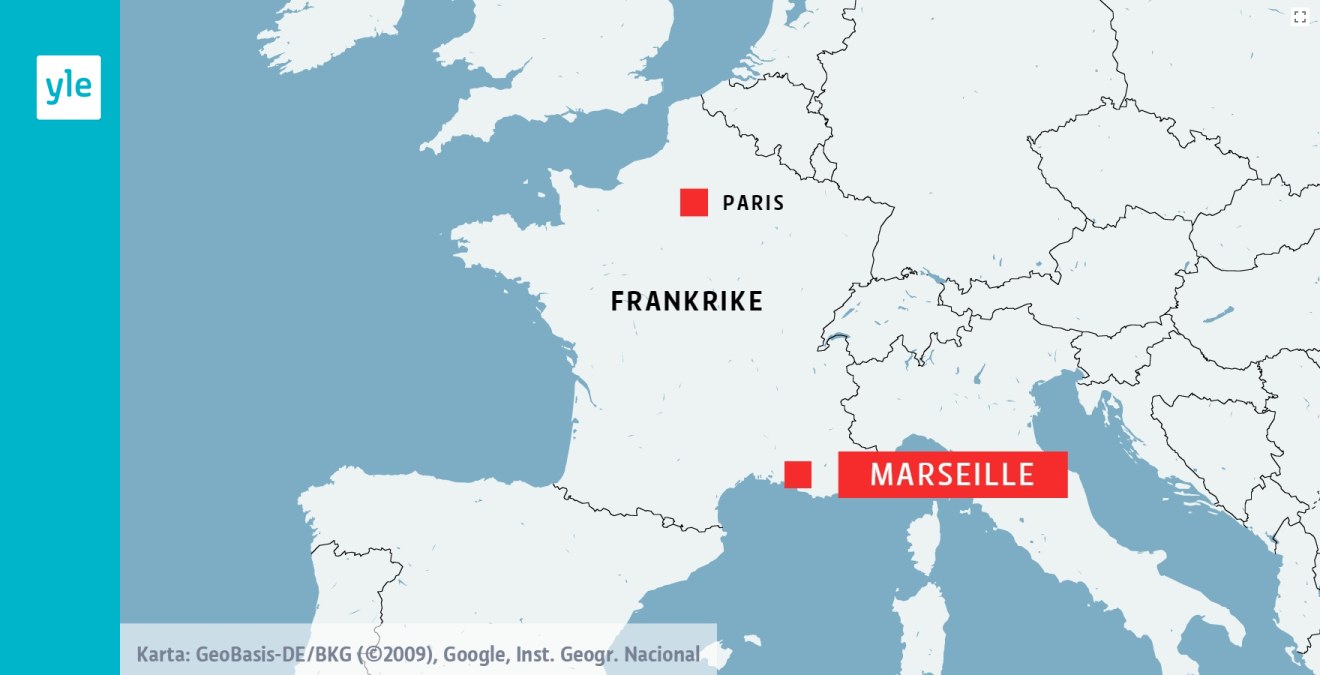 frankrike karta marseille Amerikanska kvinnor attackerades med syra i Marseille | Utrikes 