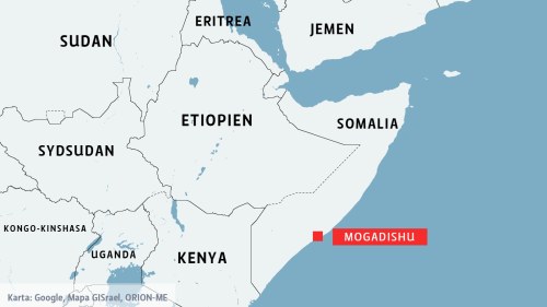 östra afrika karta Minst 10 soldater dödades i Somalia | Utrikes | svenska.yle.fi