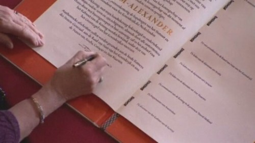 Nu Ar Willem Alexander Kung Av Nederlanderna Utrikes Svenska Yle Fi