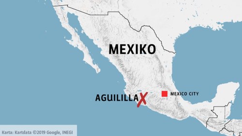 mexiko karta Minst tretton mexikanska poliser mördade i attack i 