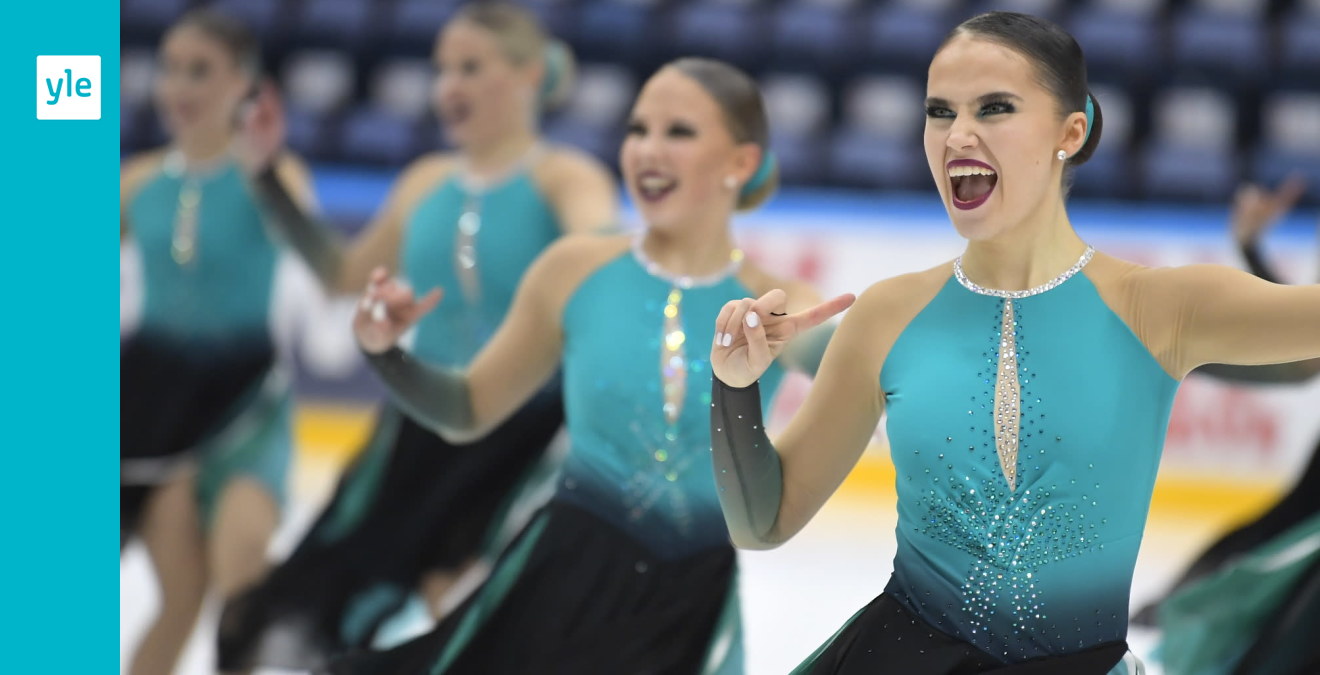 Team Fintastic vann guld i juniorVM i synkroniserad konståkning