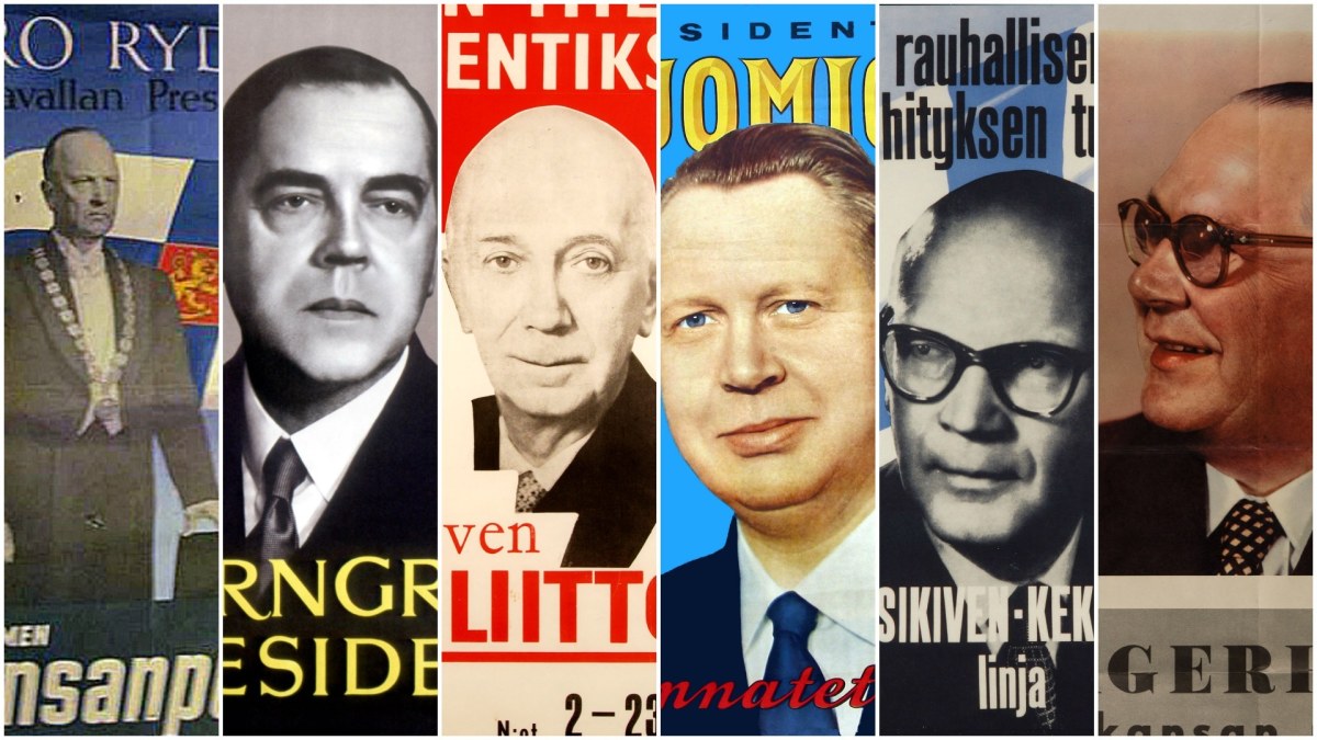 Vuoden 1956 presidenttiehdokkaat vaalit56 Historia yle.fi