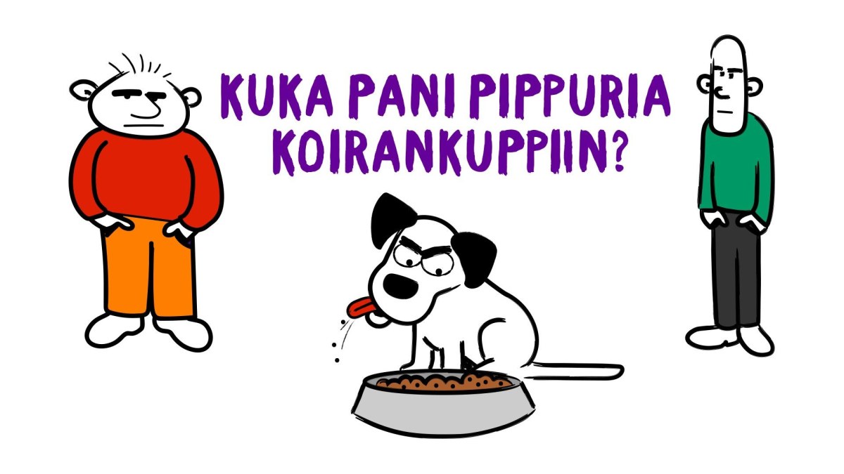 Perjantaipähkinä: Kuka pani pippuria koirankuppiin? | Oppimistaidot |  Oppiminen 