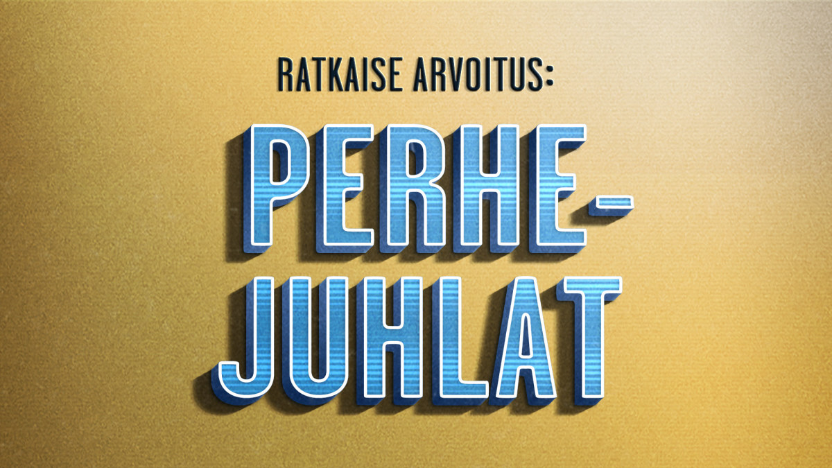 Osaatko ratkaista pulman Kuinka monta ihmistä oli Liisan juhlissa