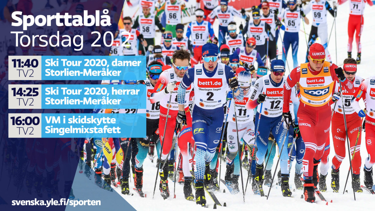 Direkt Singelmixstafett I Skidskytte Vm Sport Svenska Yle Fi
