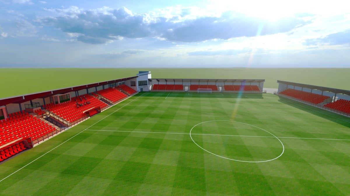 Ny fotbollsstadion i Jakobstad tar stort steg framåt ...