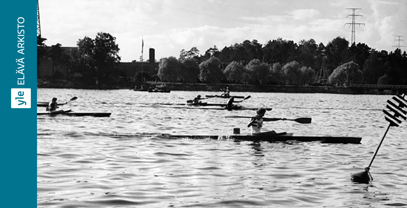 Sylvi Saimo ja kajakkikulta Elävä arkisto yle.fi