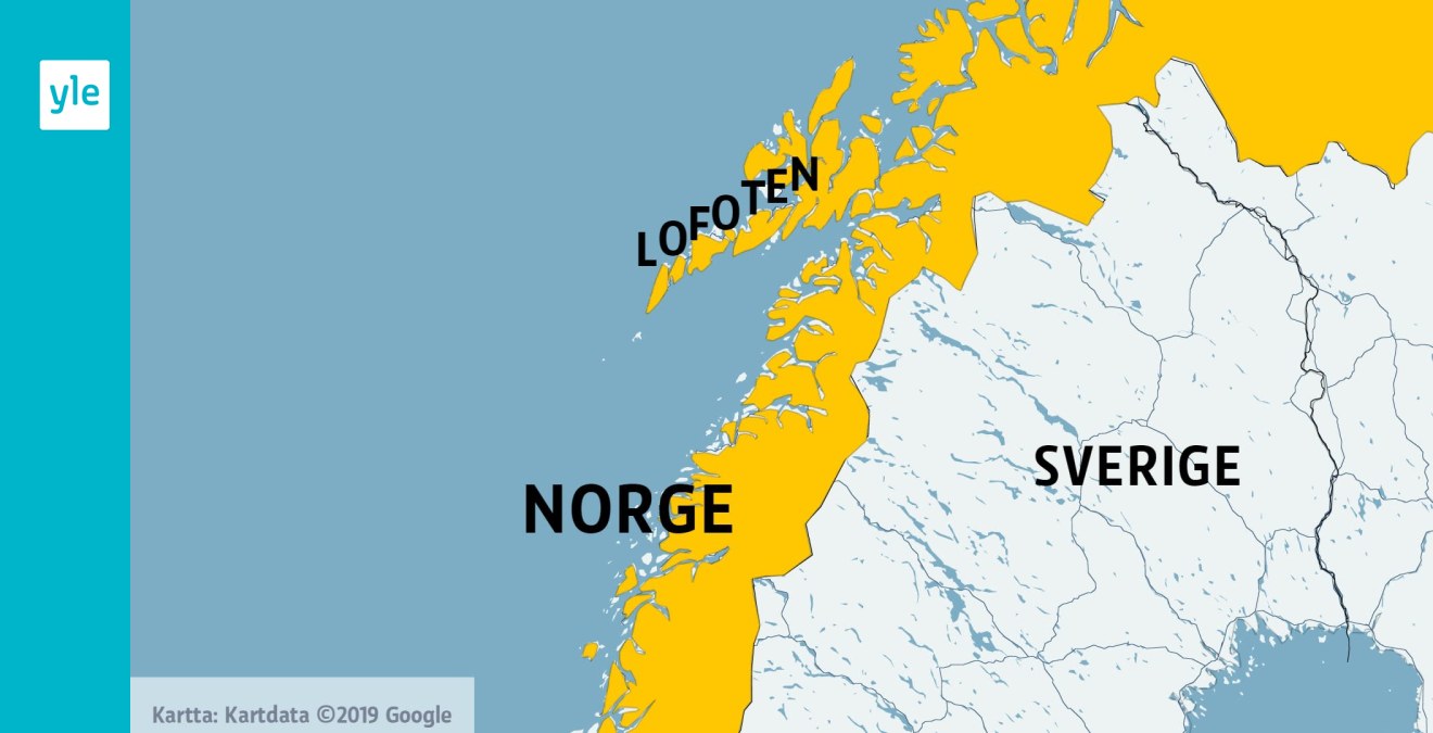 NRK: Enorma snömängder slog ut vägnätet på Lofoten - hus evakuerades på