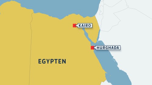 karta över hurghada egypten Två tyska turister knivhuggna till döds i Egypten | Utrikes 