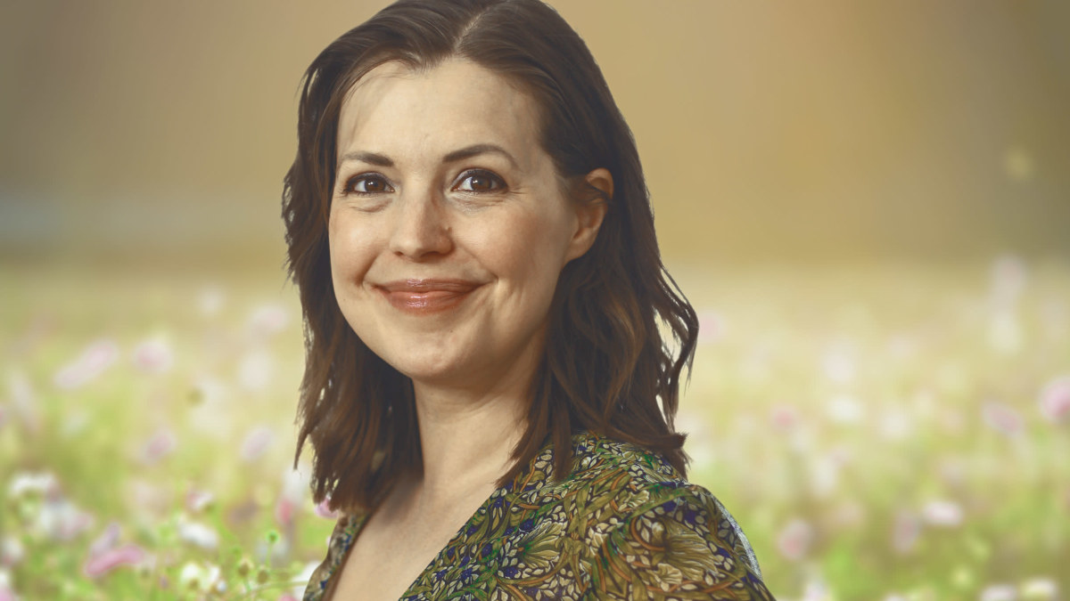 Författaren Eva Frantz Det är inte lätt att vara en god