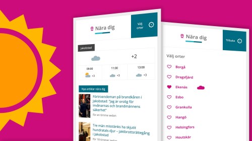 Se Vaderprognoser Pa Svenska Yle Fi Teknik Svenska Yle Fi